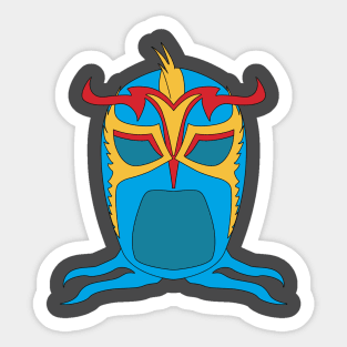 Ultimo Dragon Mask Small Sticker